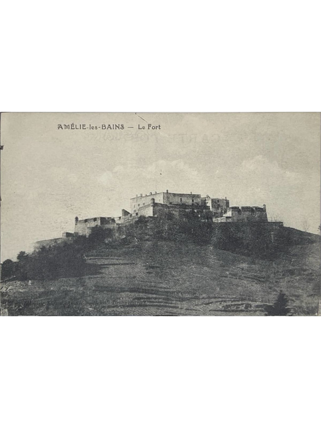 Recto de la carte postale