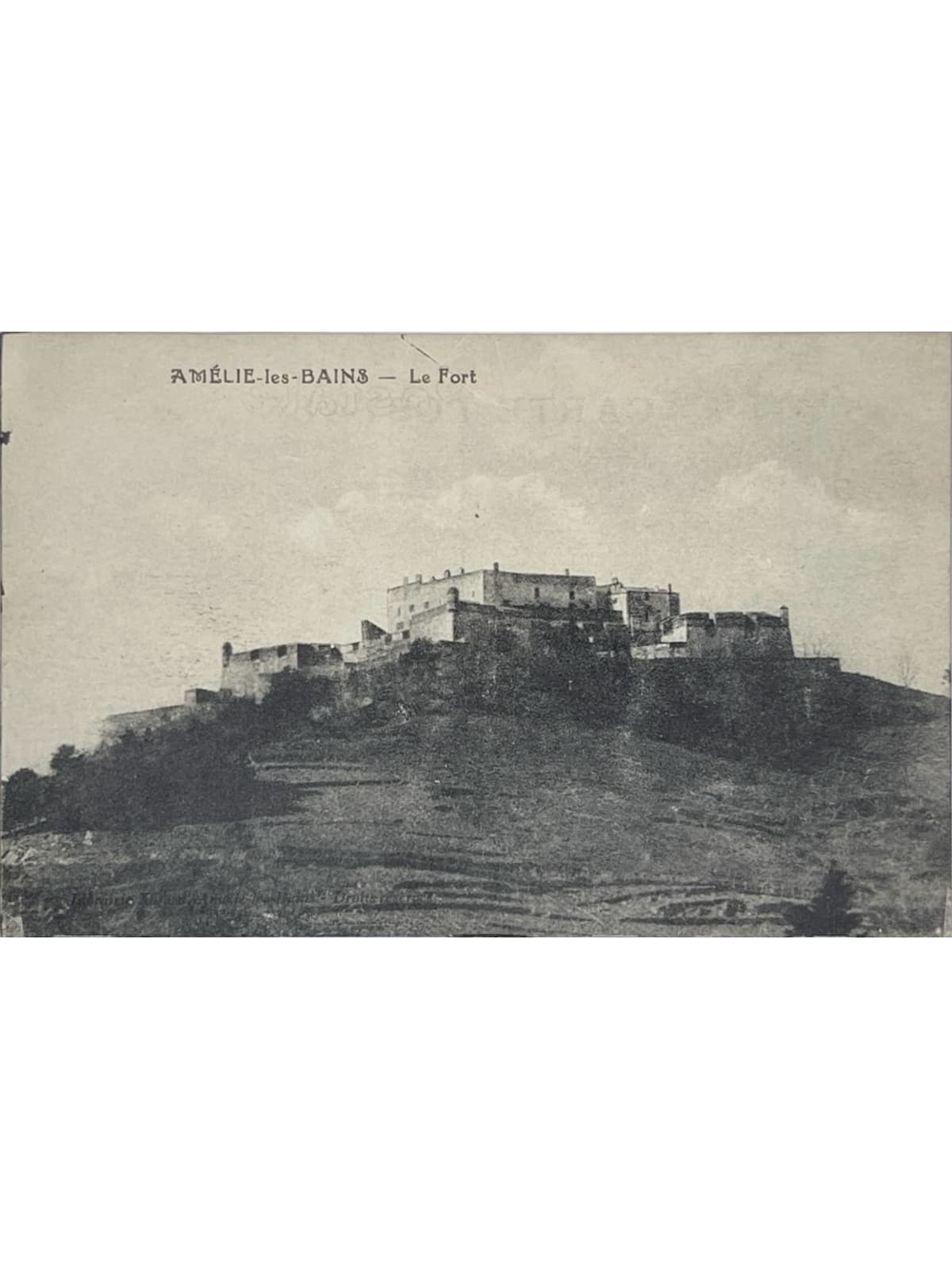 Recto de la carte postale