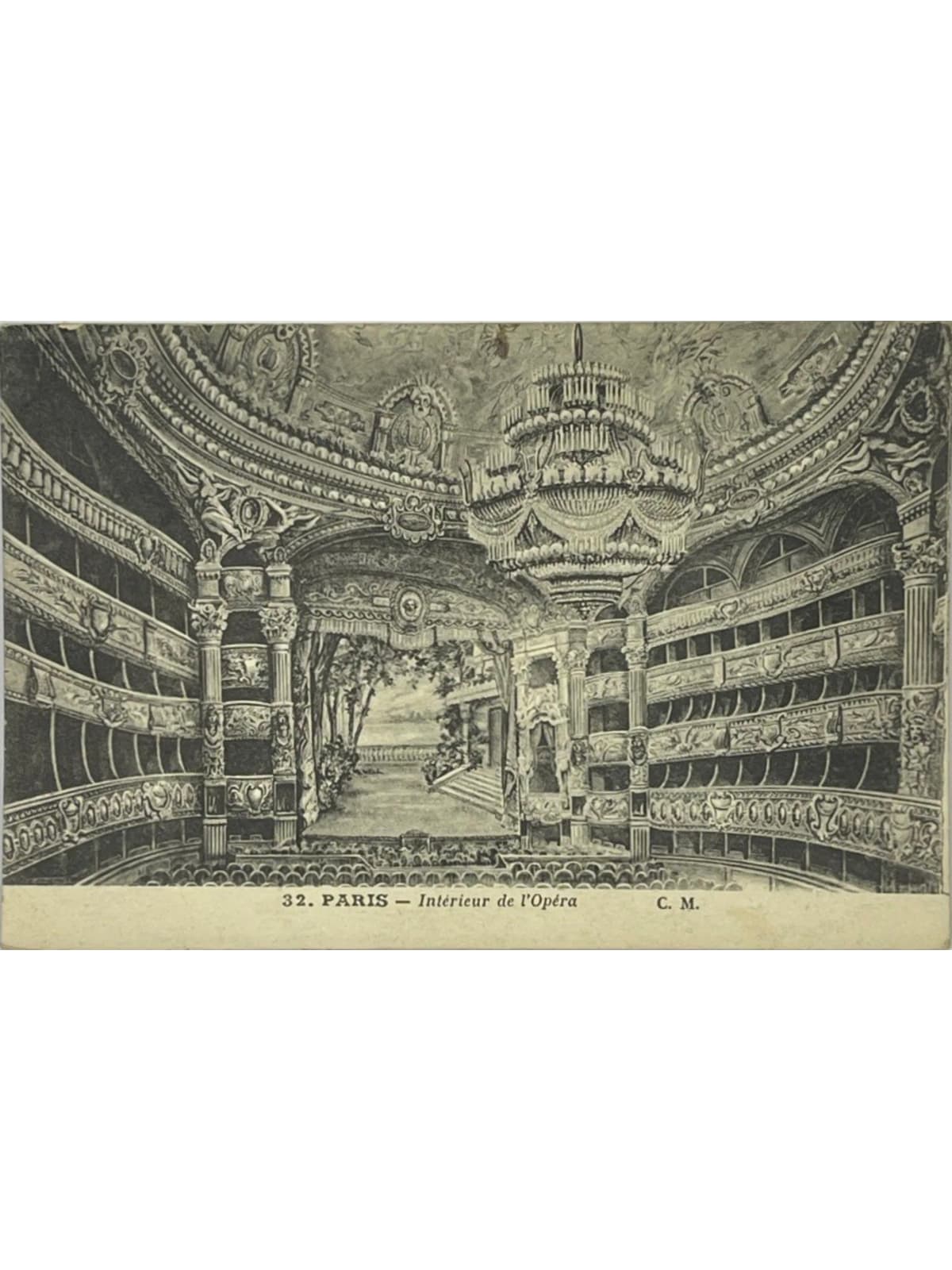Recto de la carte postale