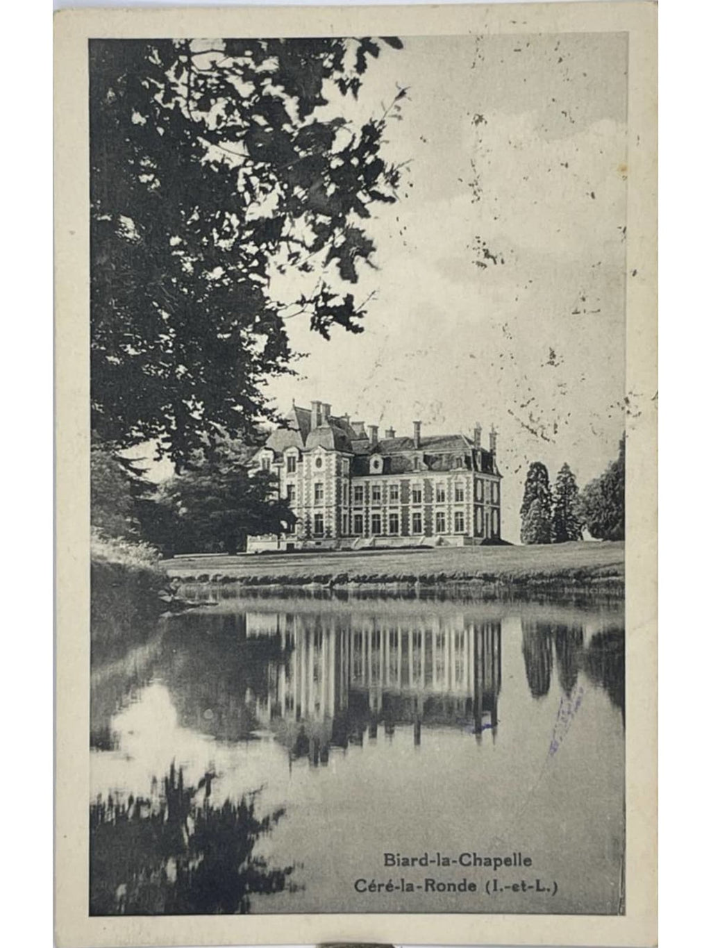 Recto de la carte postale