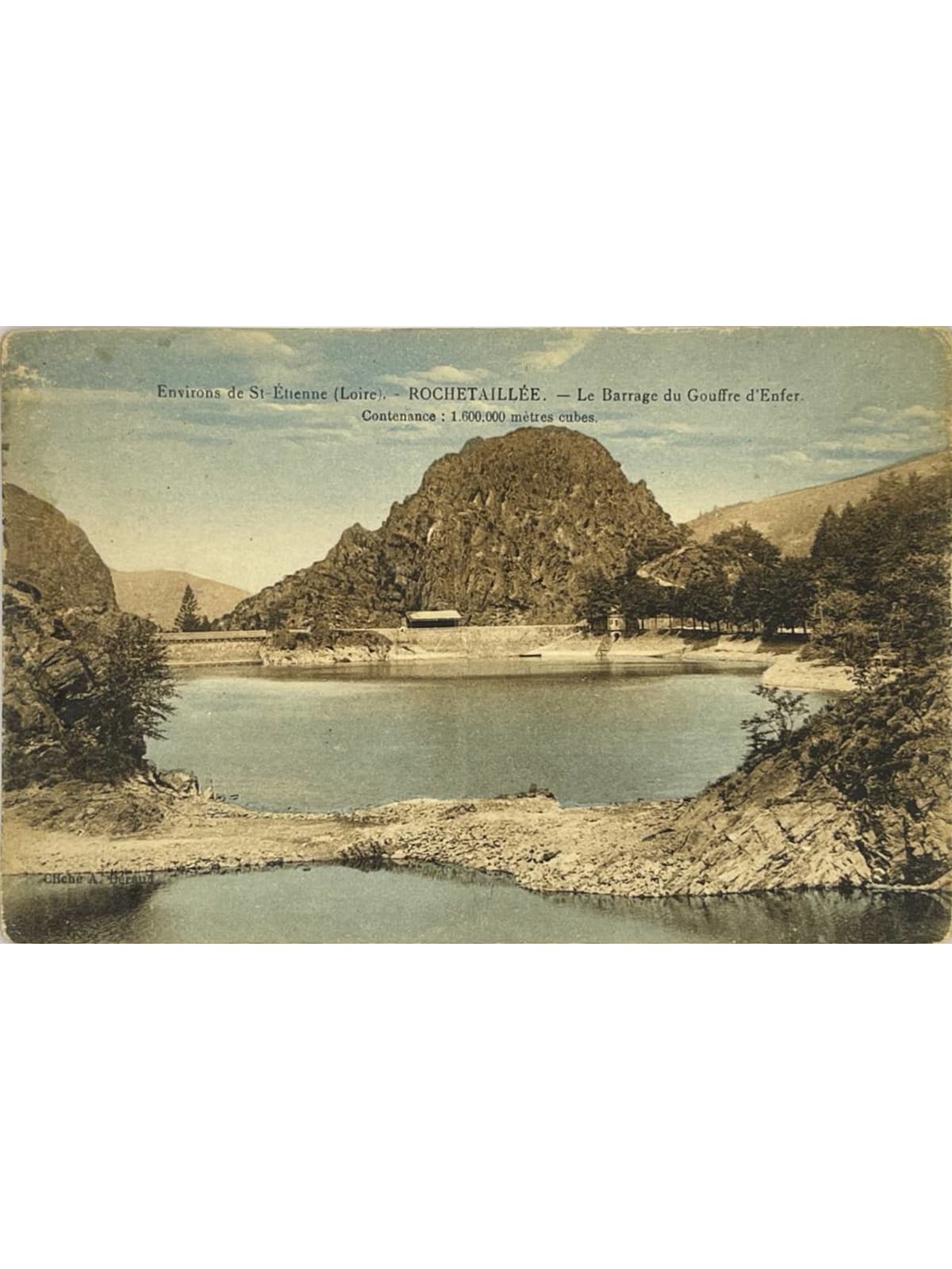 Recto de la carte postale