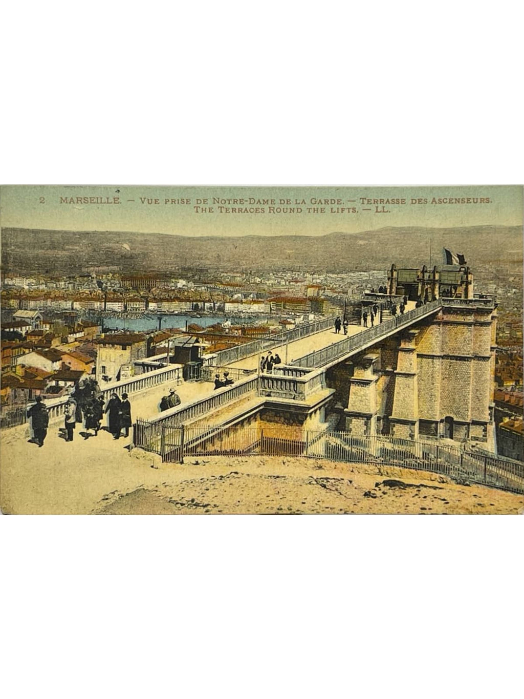 Recto de la carte postale