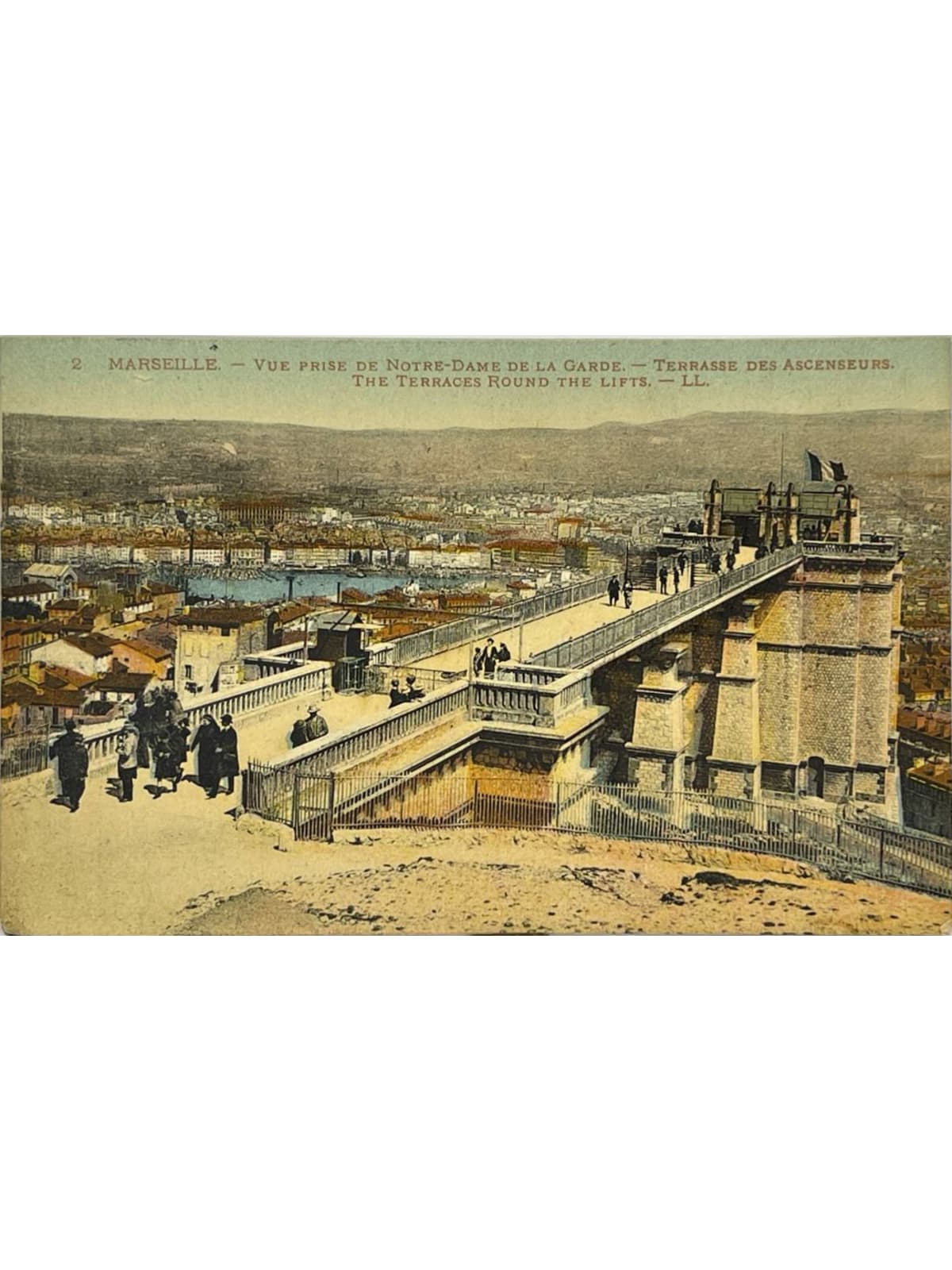 Recto de la carte postale