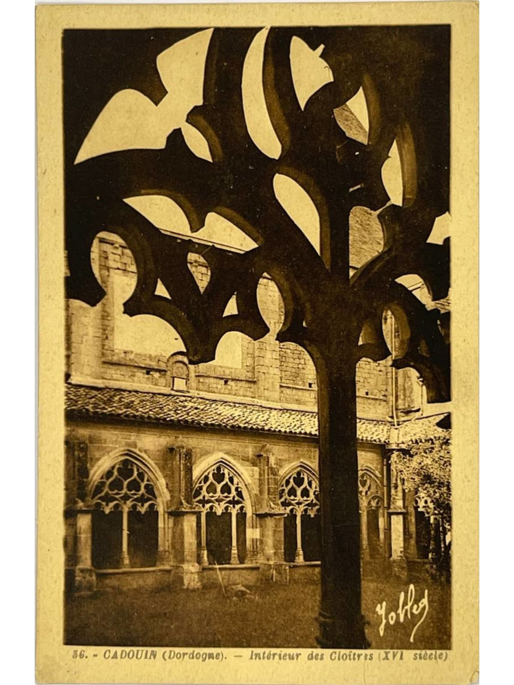 Recto de la carte postale