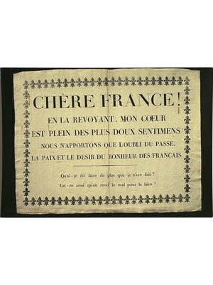Carte postale Révolution française – Retour de Louis XVIII – N° 32