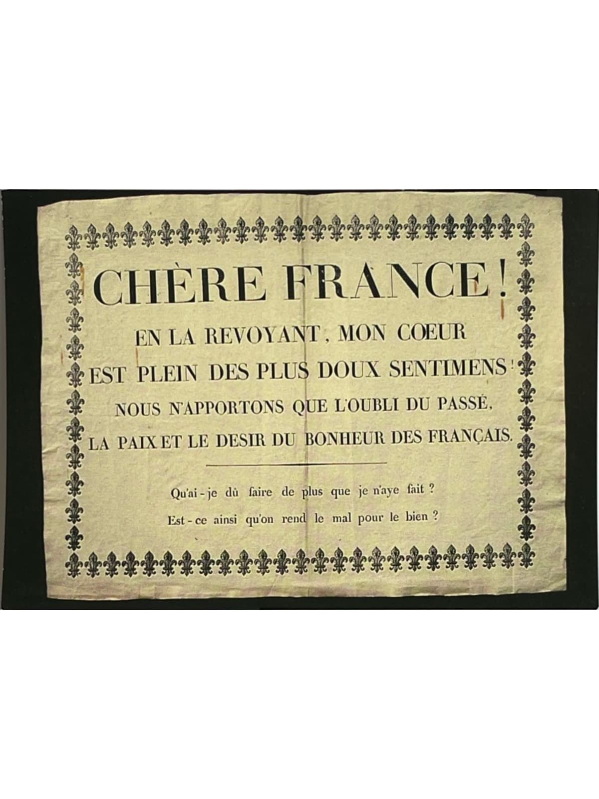 Recto de la carte postale