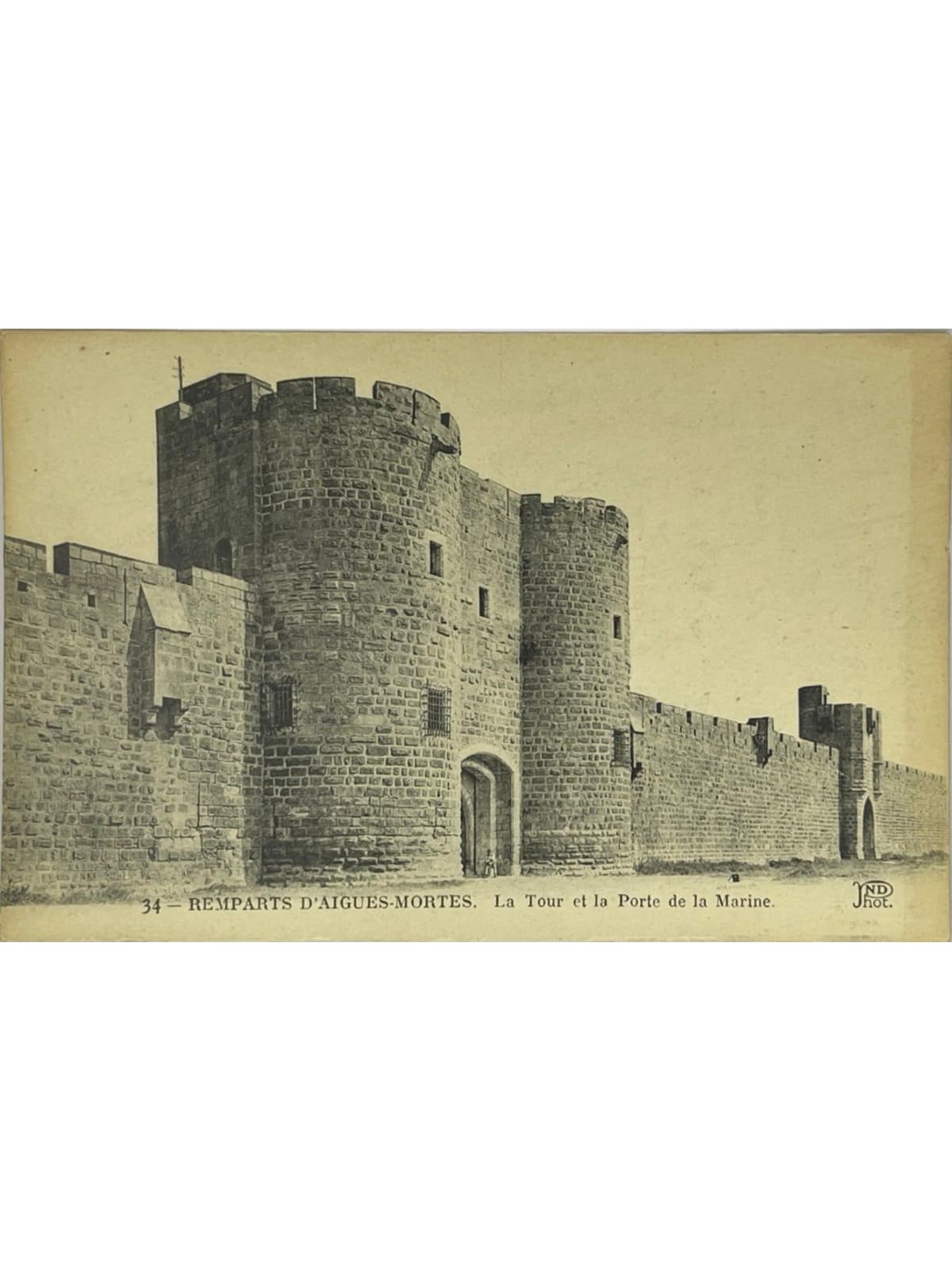 Recto de la carte postale