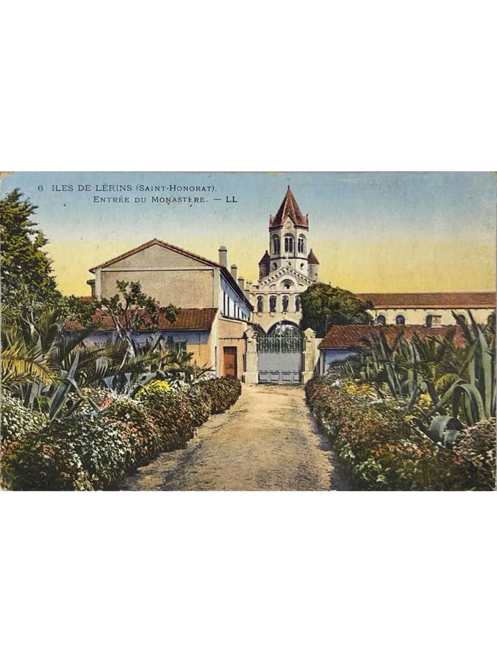 Recto de la carte postale