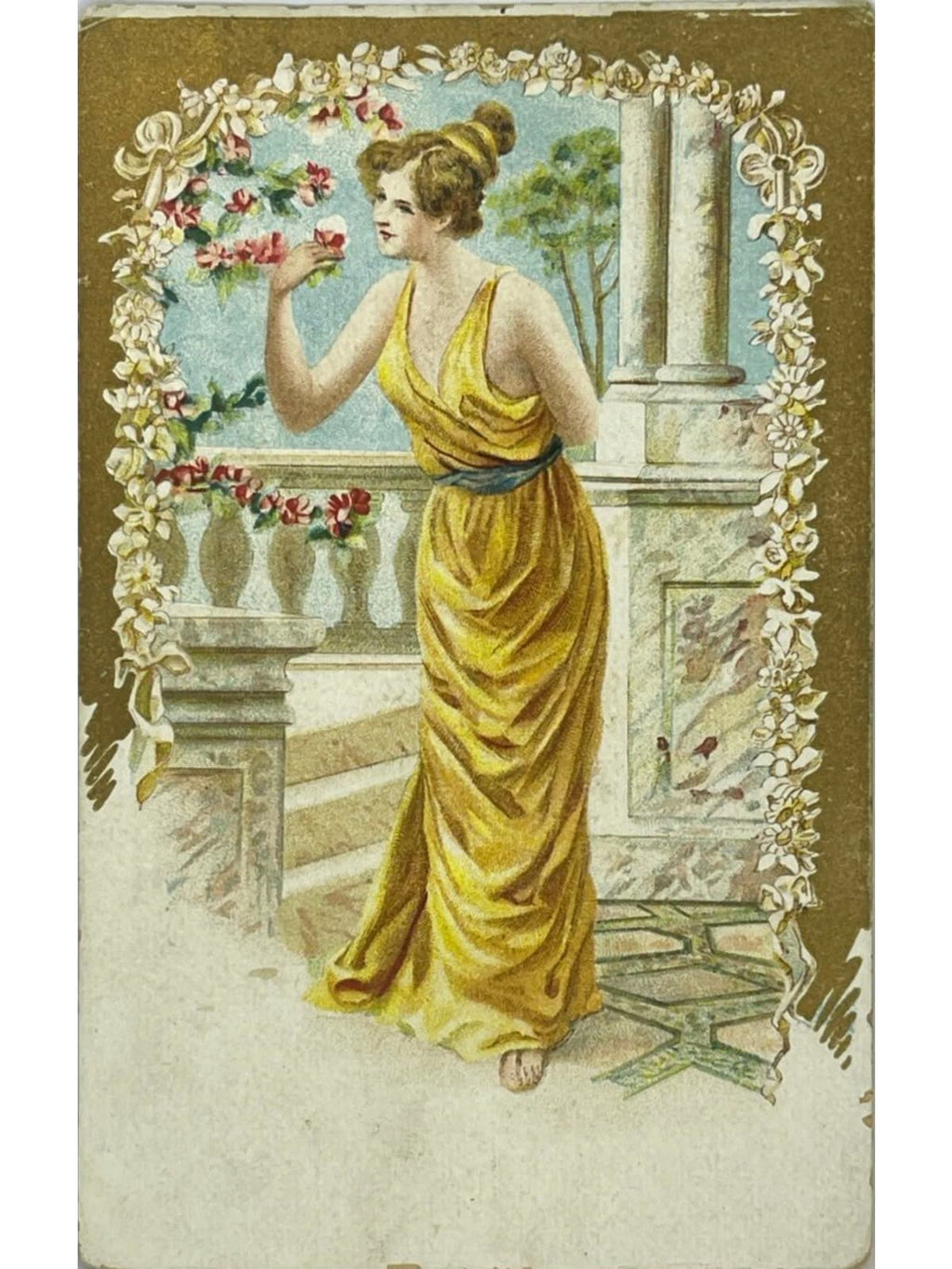 Recto de la carte postale