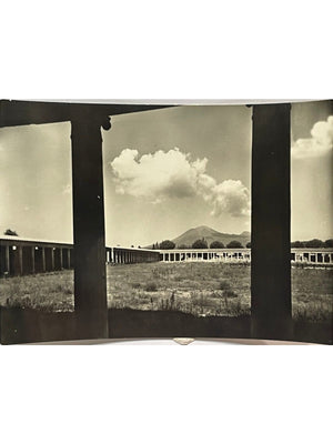 Pompei – Grande Palestre et Vésuve – Carte postale ancienne n° 19