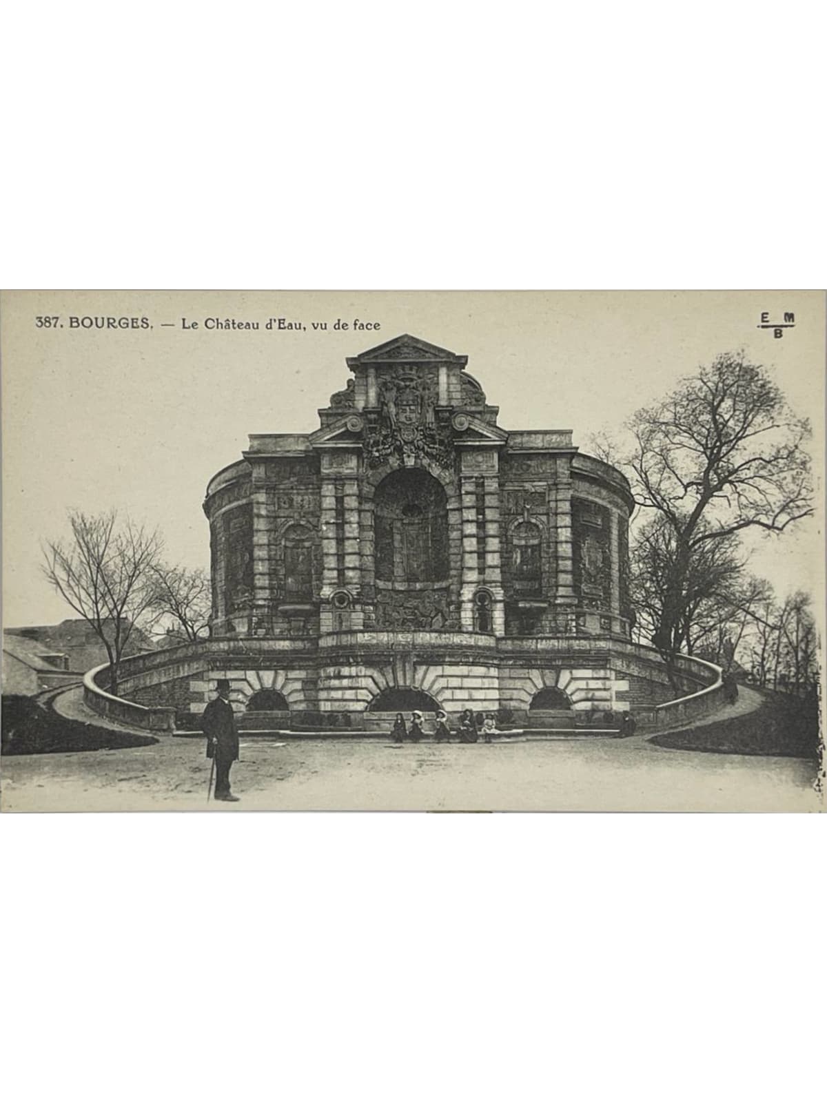 Recto de la carte postale