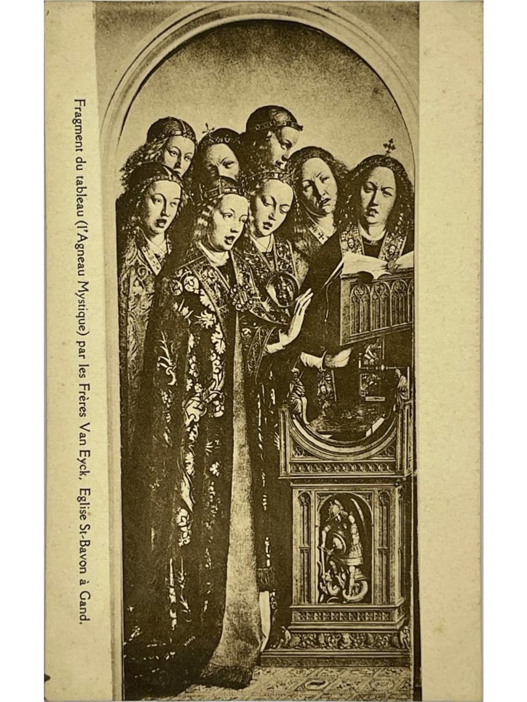 Recto de la carte postale