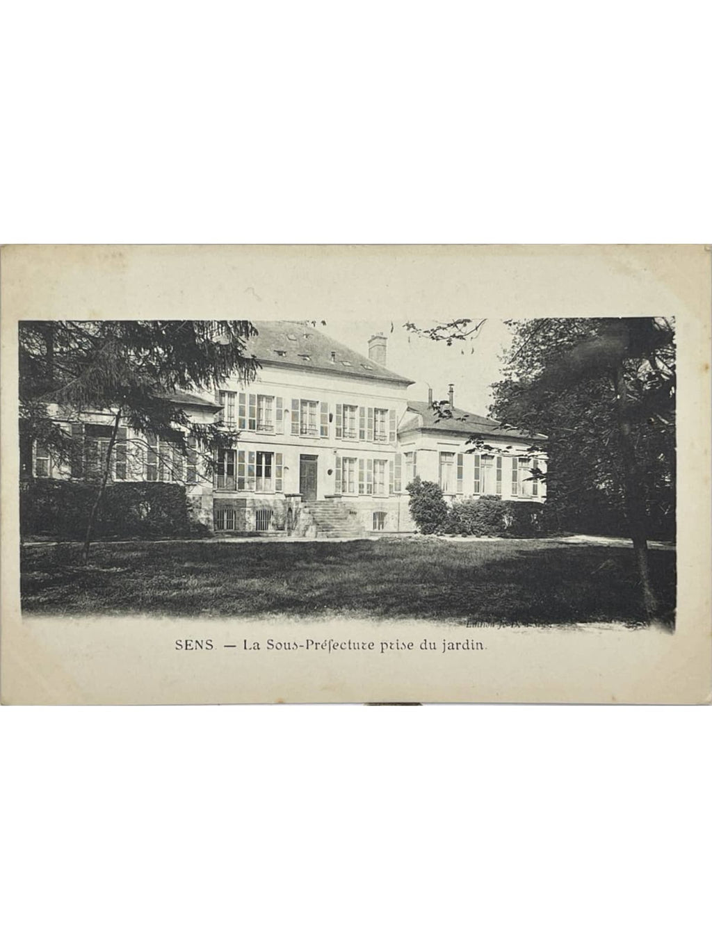 Recto de la carte postale
