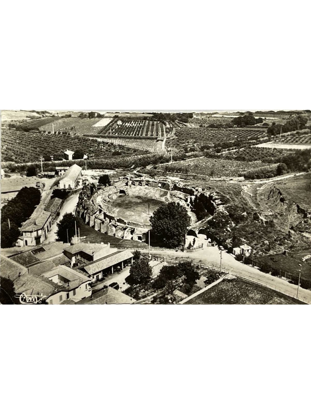 Recto de la carte postale