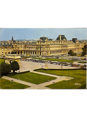 Paris – Le Louvre, le Carrousel et le jardin des Tuileries – CPSM CIM