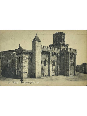 Royat – La vieille église Saint-Léger – CPA n°34 LL