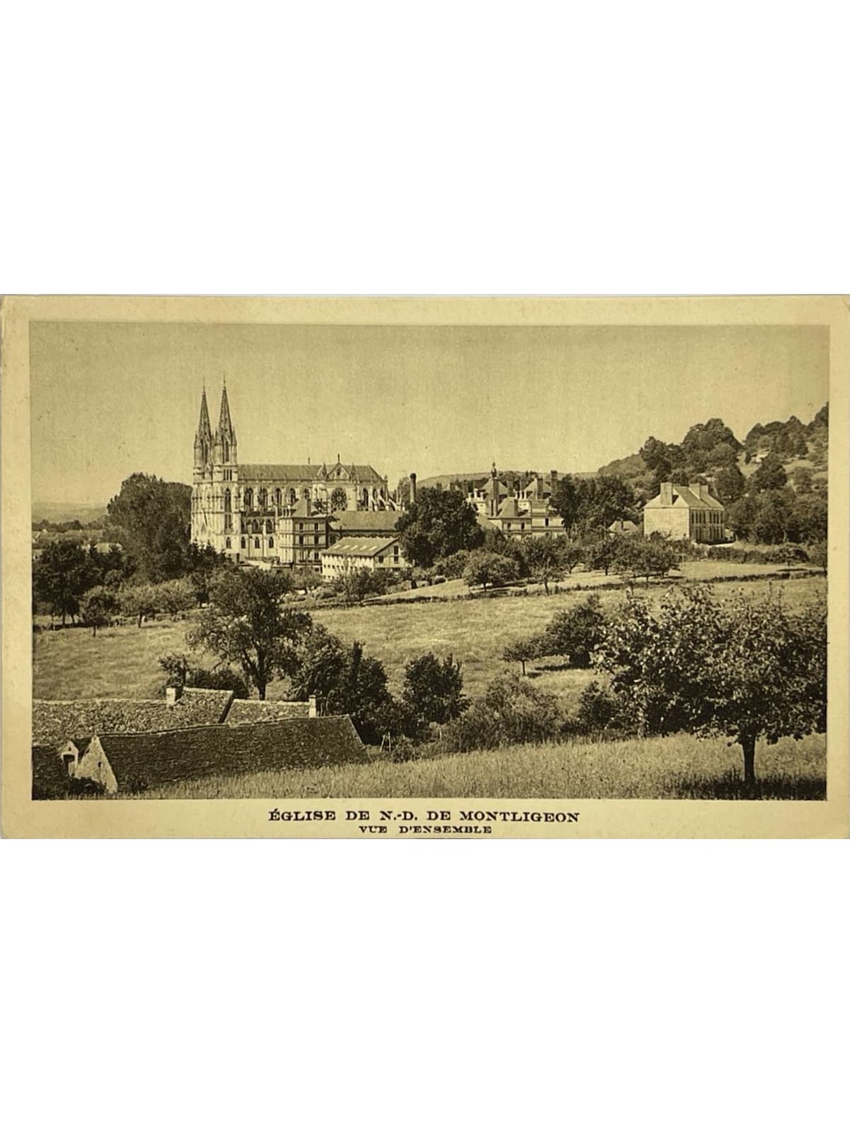 Recto de la carte postale