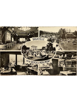 Bagatelle entre Berck-Plage et Merlimont – La Paillotte, restaurant et bar – CPSM