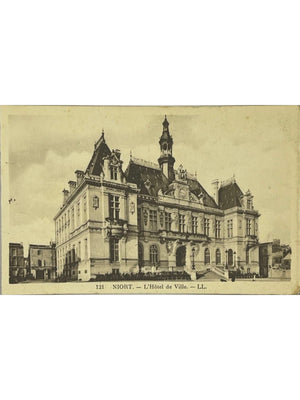 Niort – L'Hôtel de Ville – CPA LL n° 121