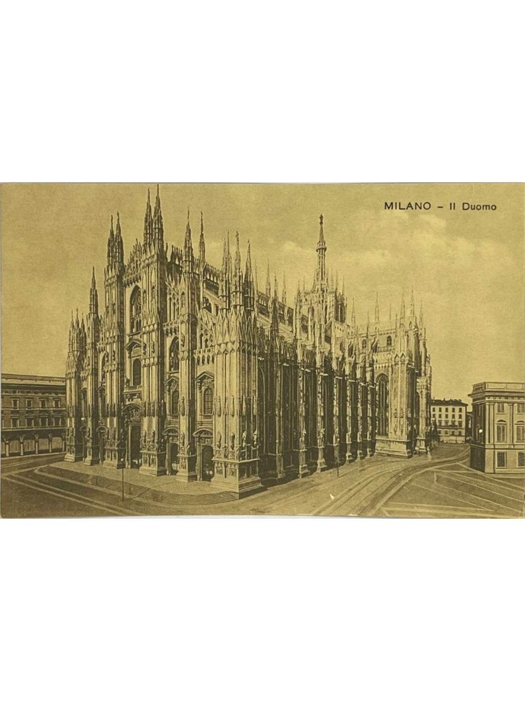 Recto de la carte postale