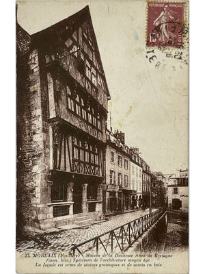 Morlaix – Maison de la Duchesse Anne de Bretagne – CPA ancienne n°23
