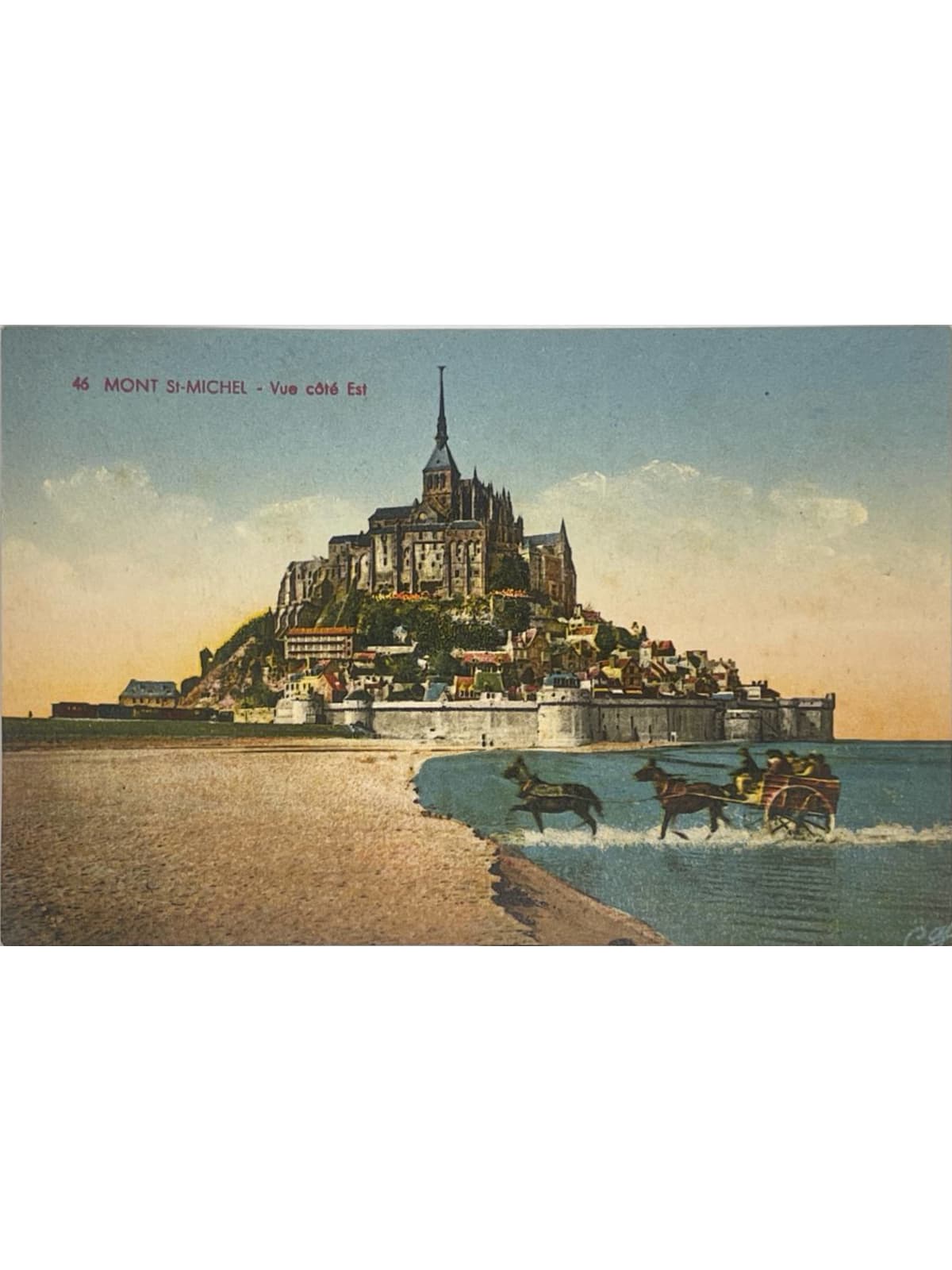 Recto de la carte postale