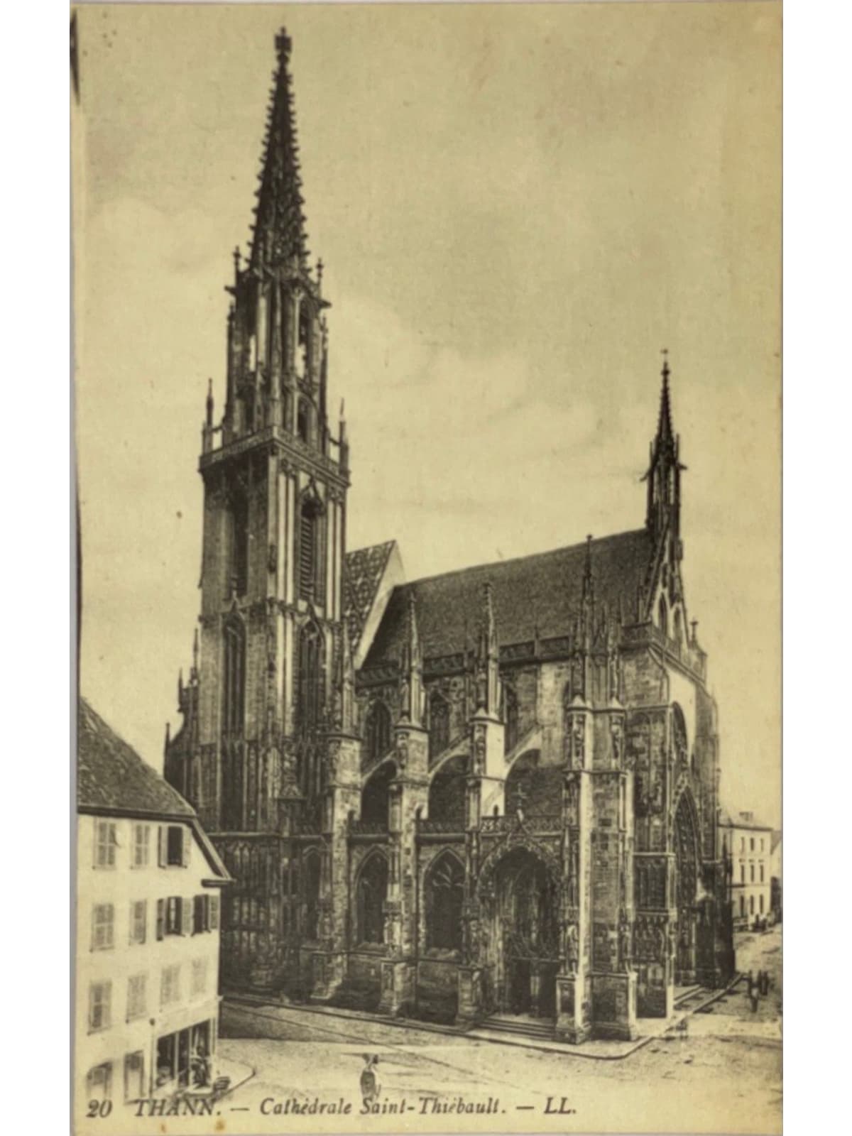 Recto de la carte postale