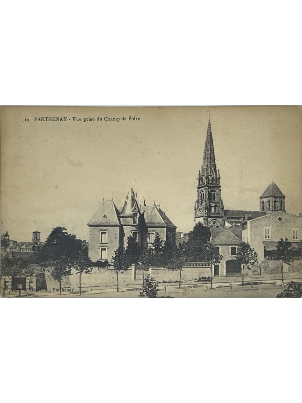 Recto de la carte postale