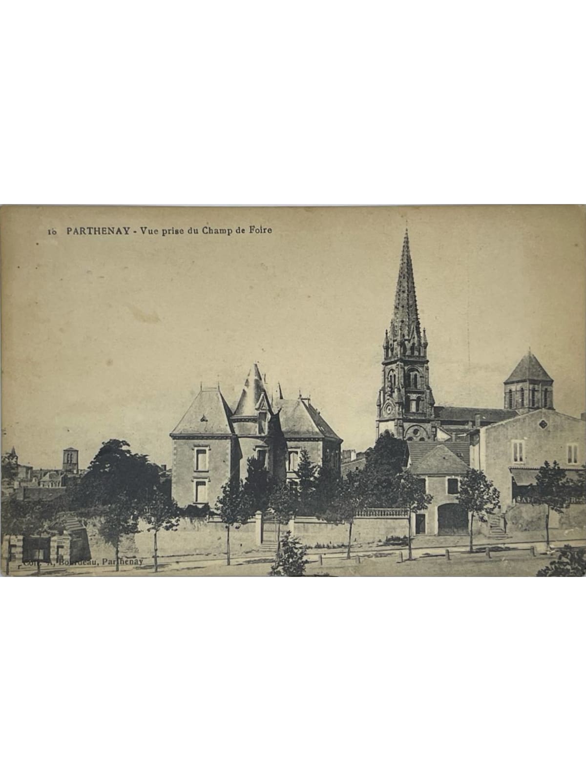 Recto de la carte postale