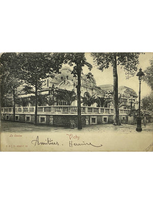 CPA Vichy – Le Casino – Carte postale circulée en 1903