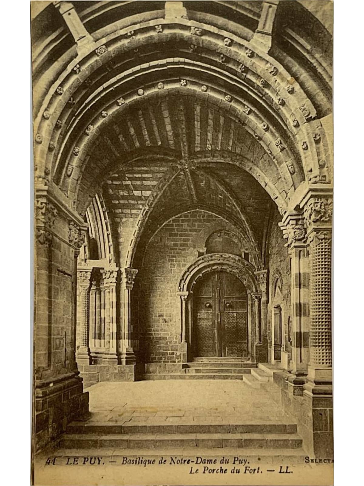 Recto de la carte postale