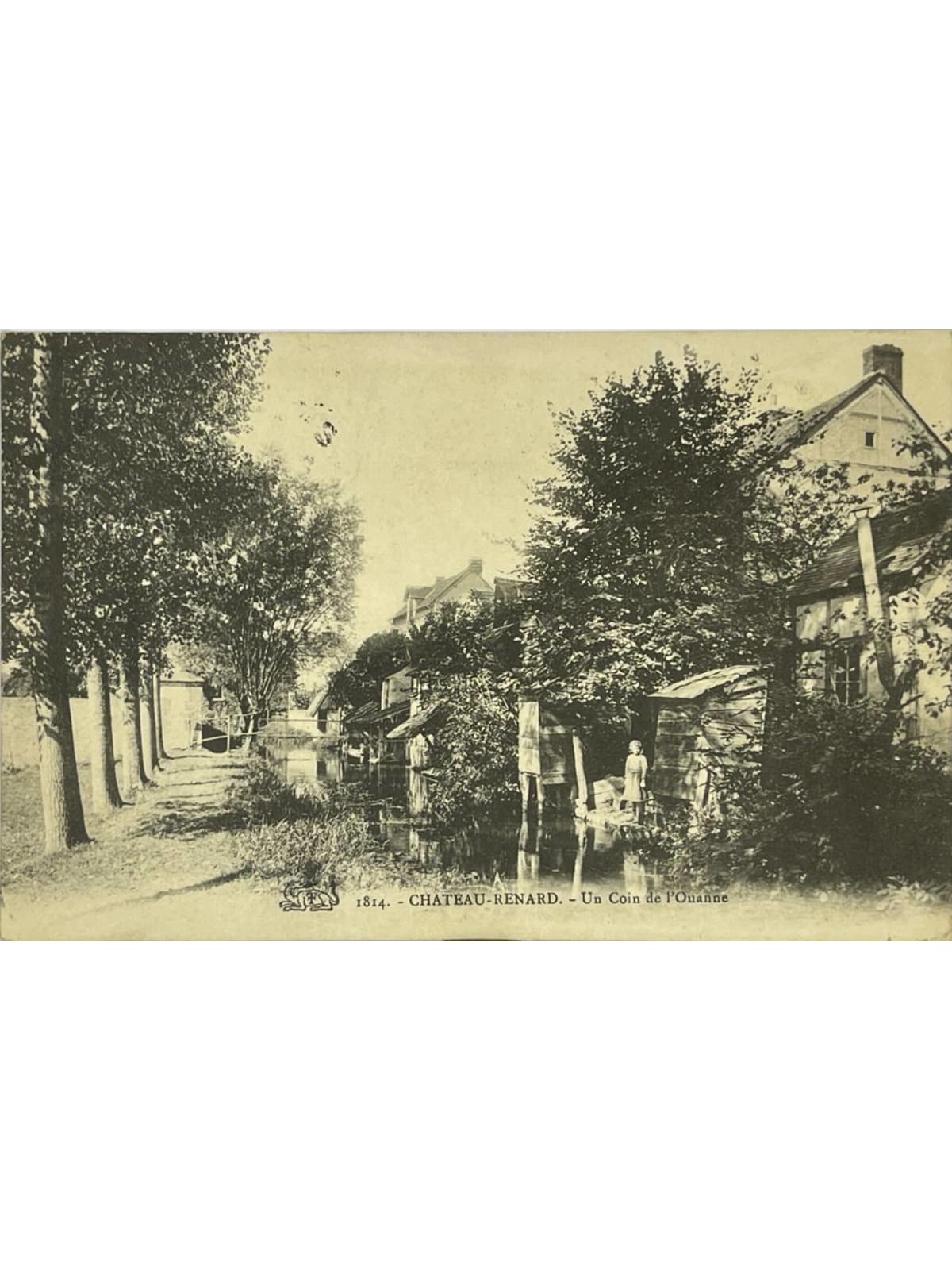Recto de la carte postale