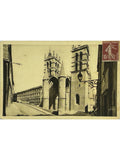 Recto de la carte postale