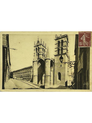 Montpellier – Cathédrale Saint-Pierre et Faculté de médecine – CPA Yvon