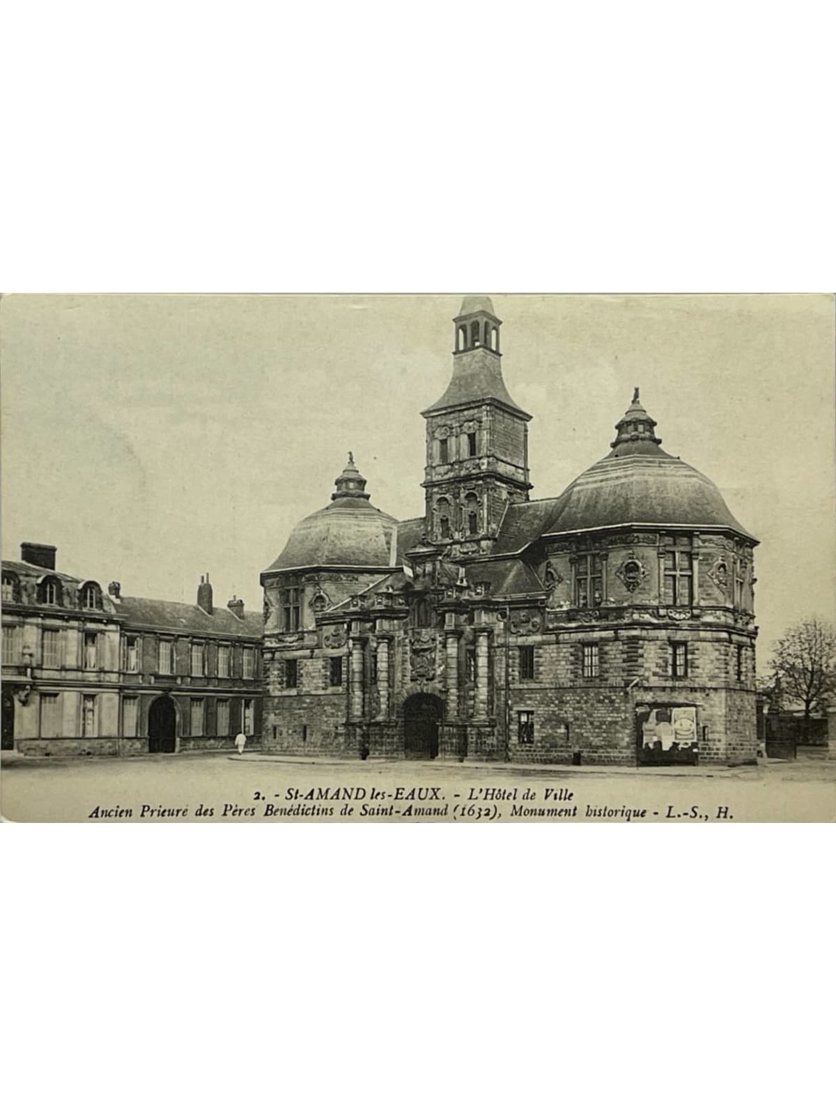 Recto de la carte postale