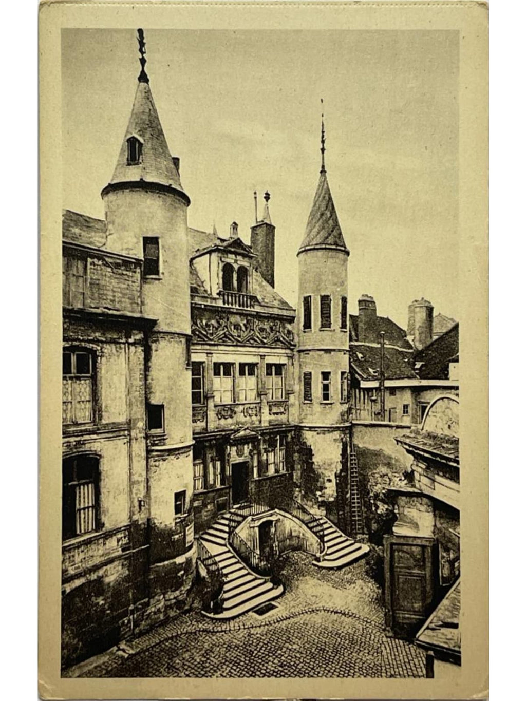 Recto de la carte postale