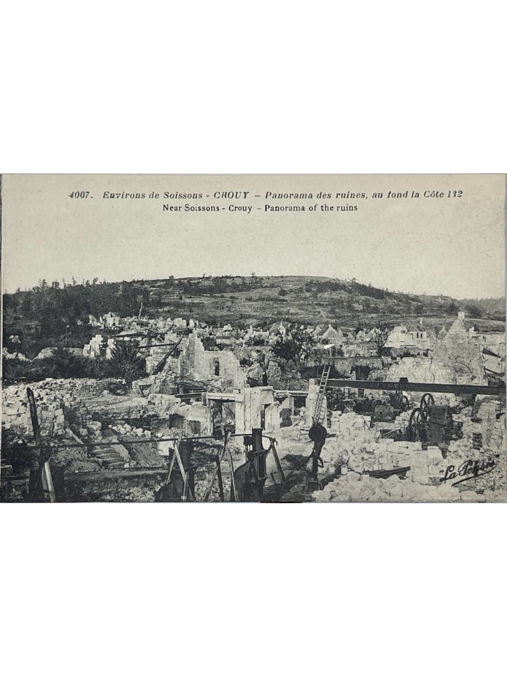 Recto de la carte postale