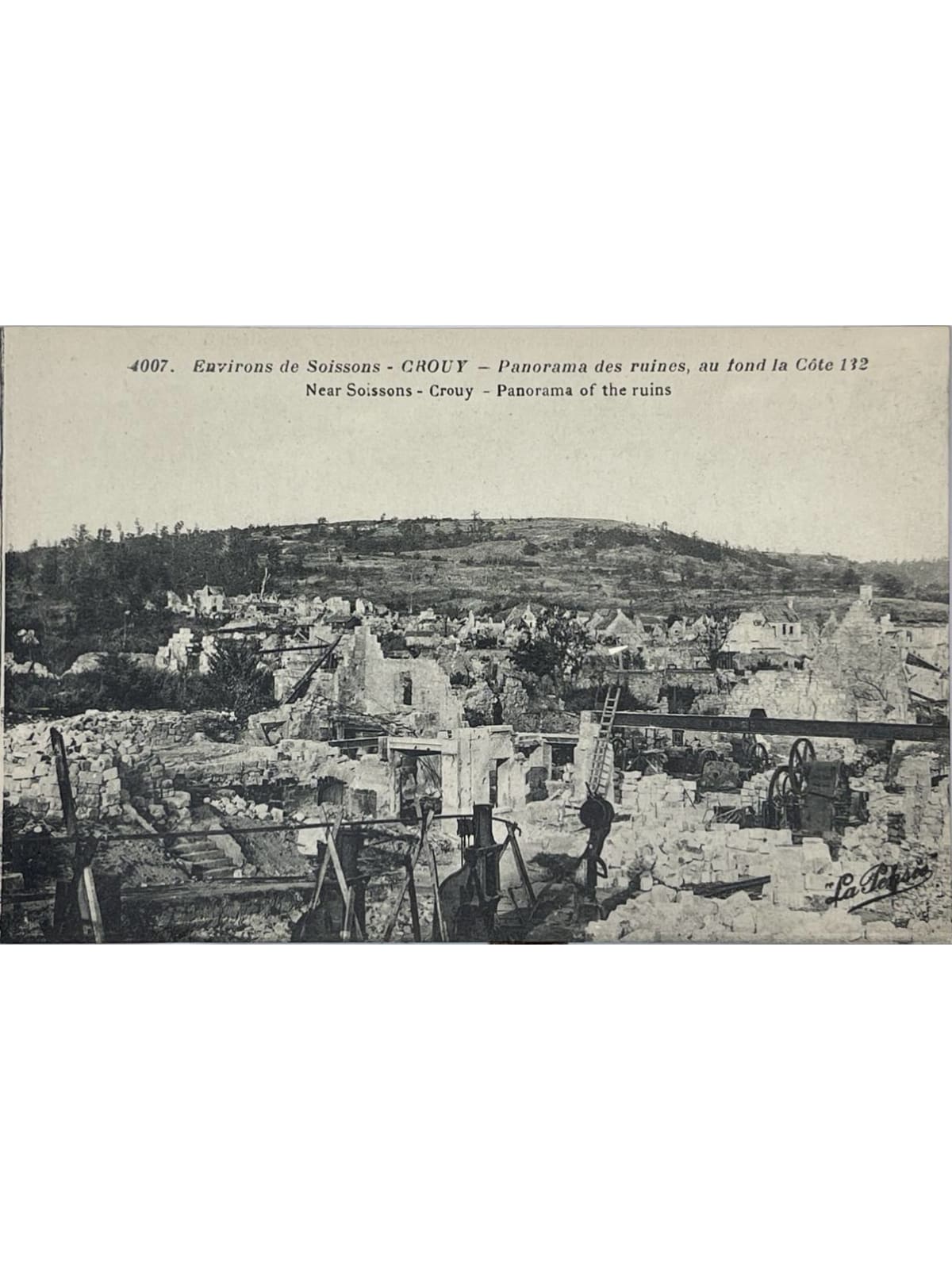 Recto de la carte postale