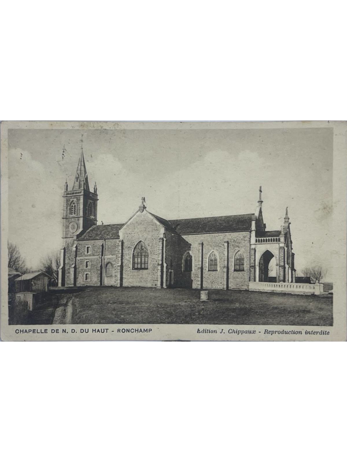 Recto de la carte postale