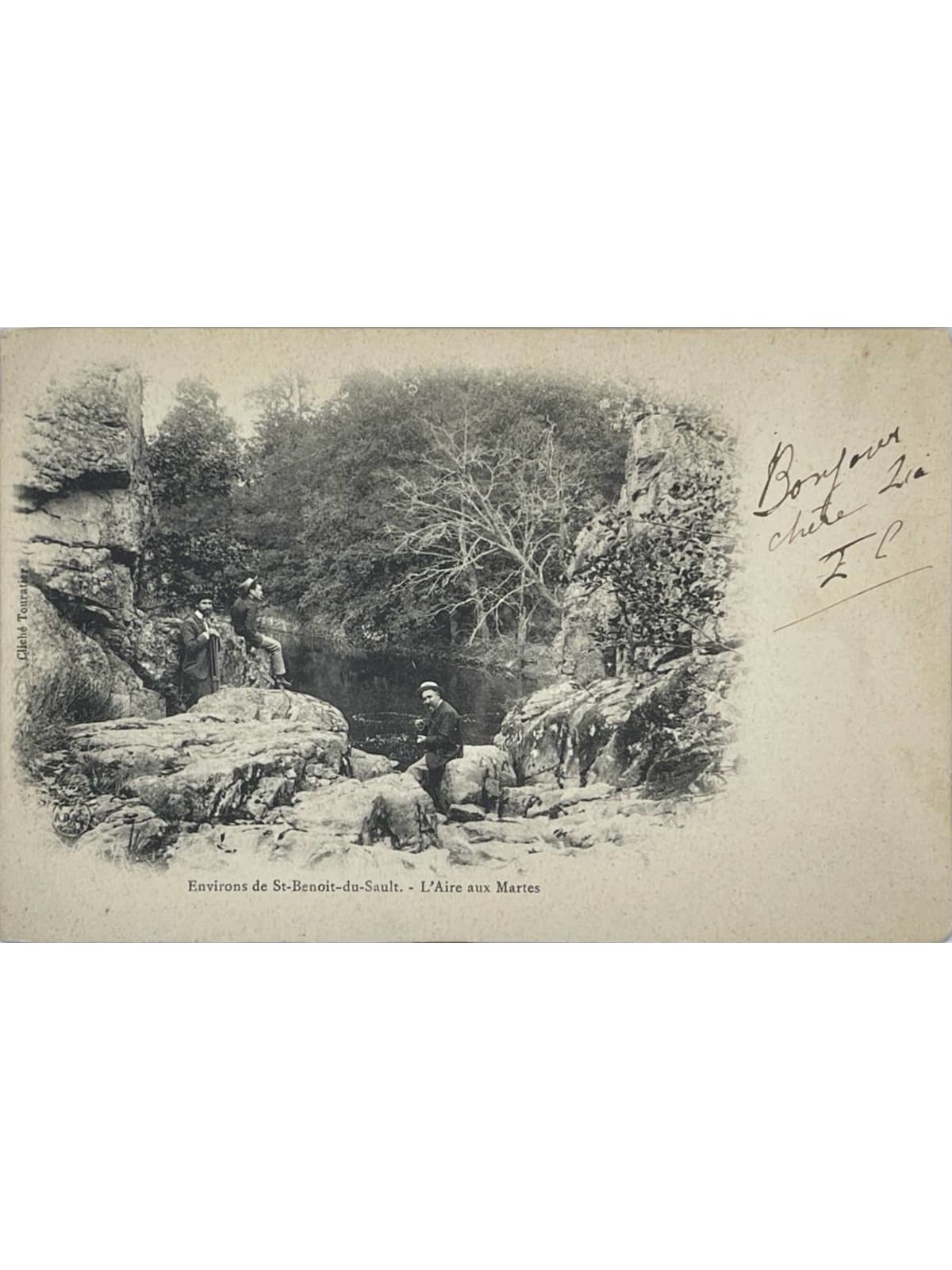 Recto de la carte postale