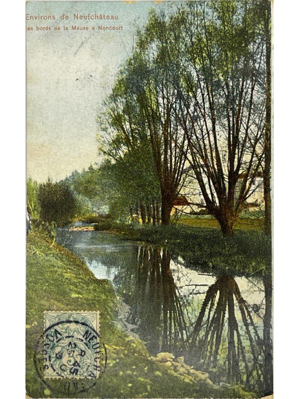 Recto de la carte postale