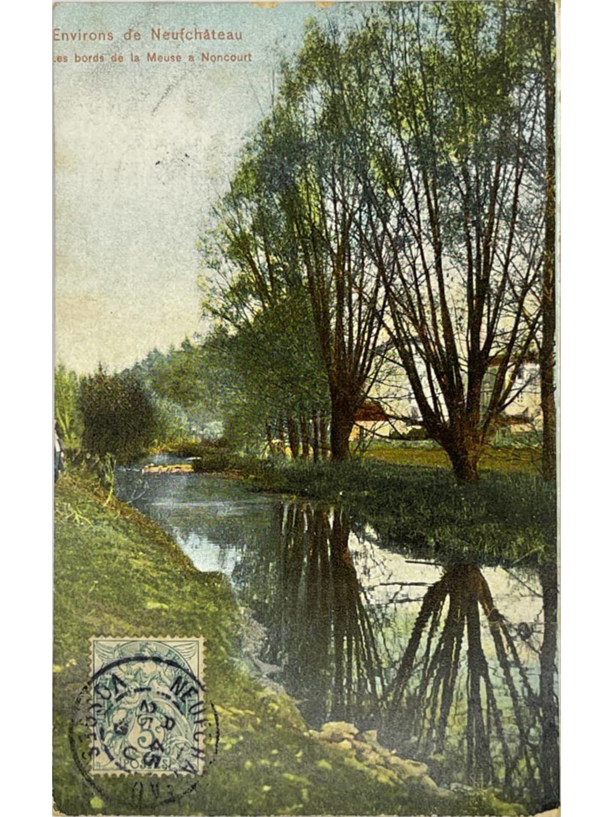 Recto de la carte postale