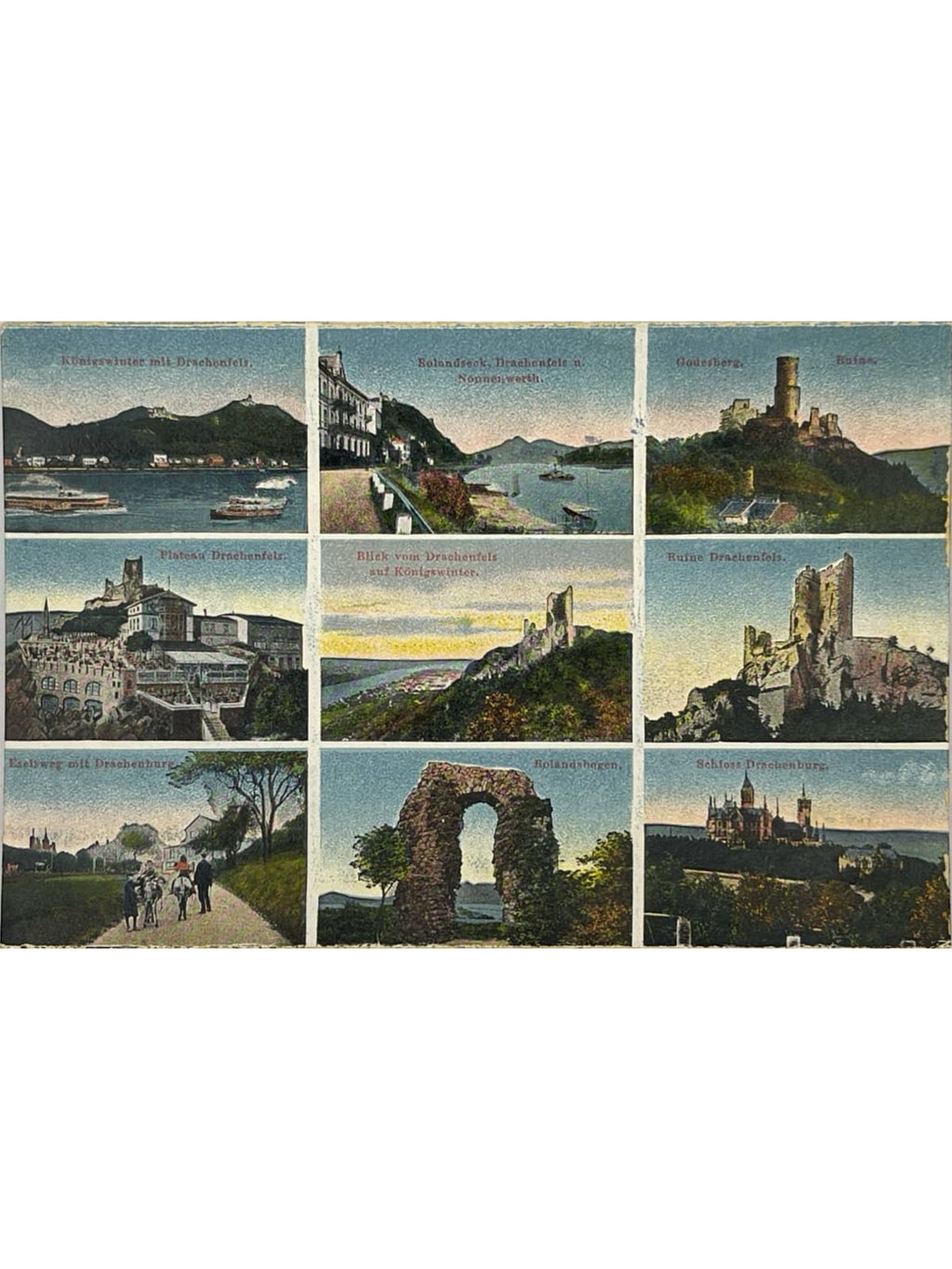Recto de la carte postale