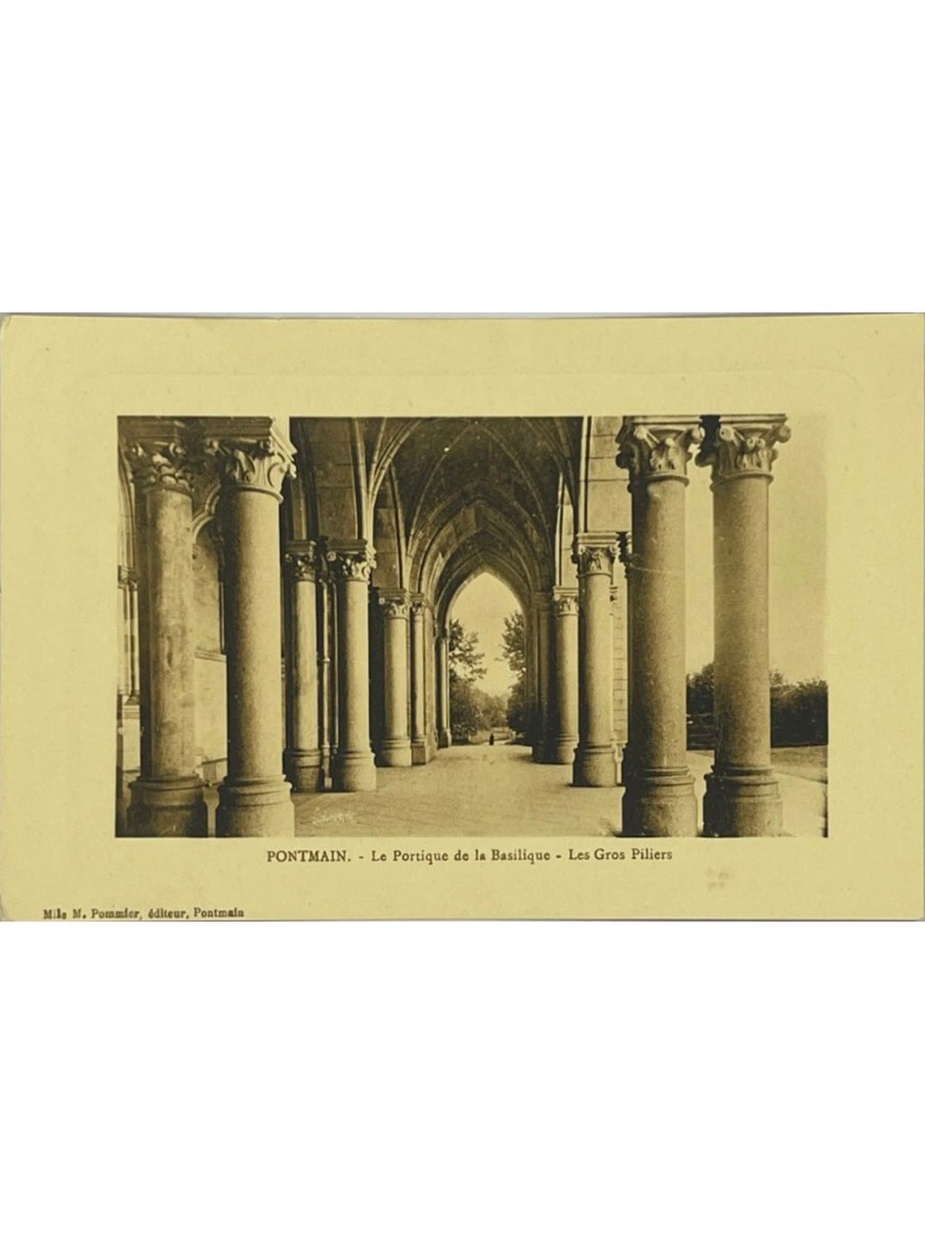 Recto de la carte postale