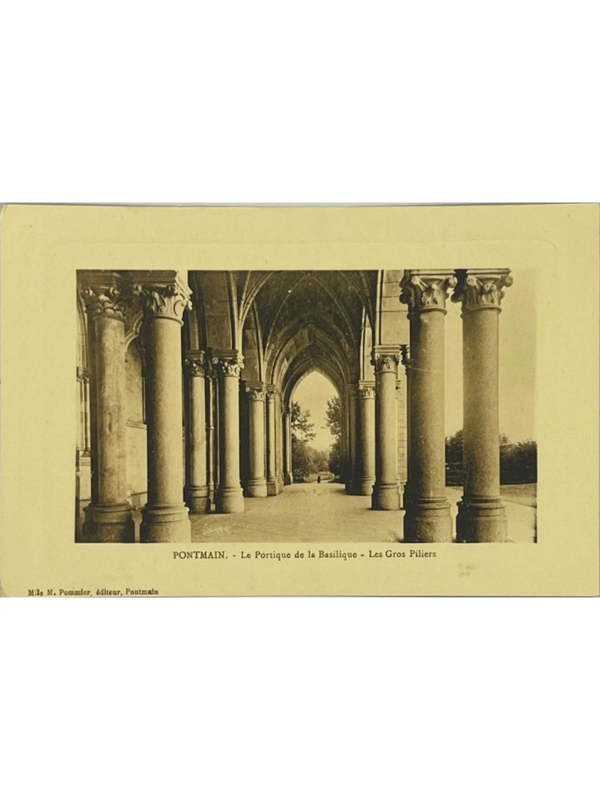 Recto de la carte postale