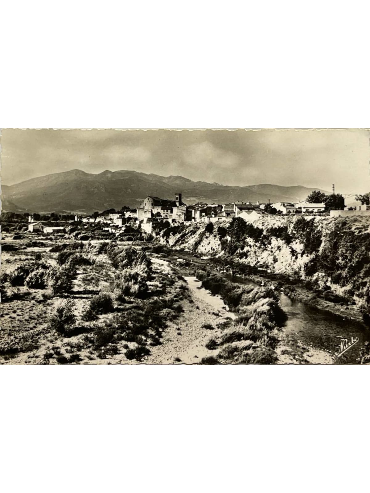 Recto de la carte postale