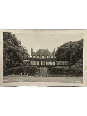 Bachivillers (Oise) – Le Château – Carte postale de 1953