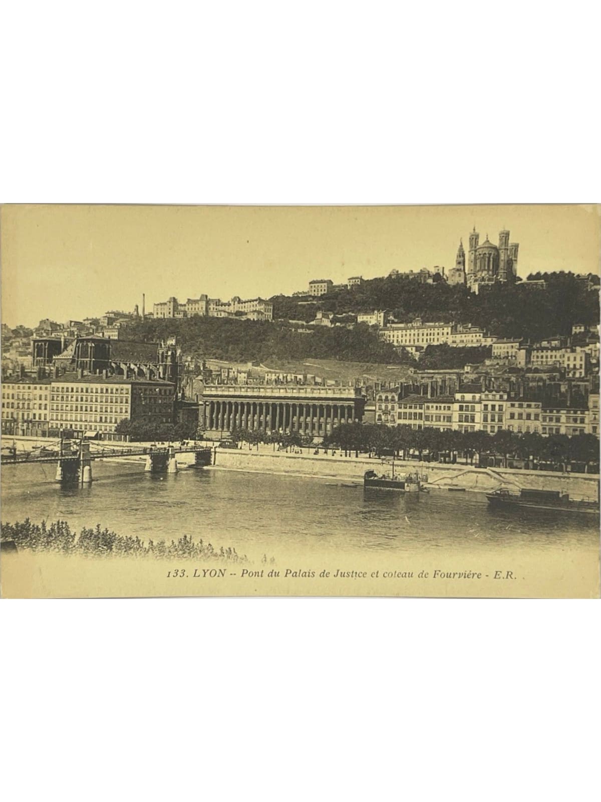 Recto de la carte postale