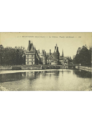 Maintenon – Château, façade méridionale – CPA ND