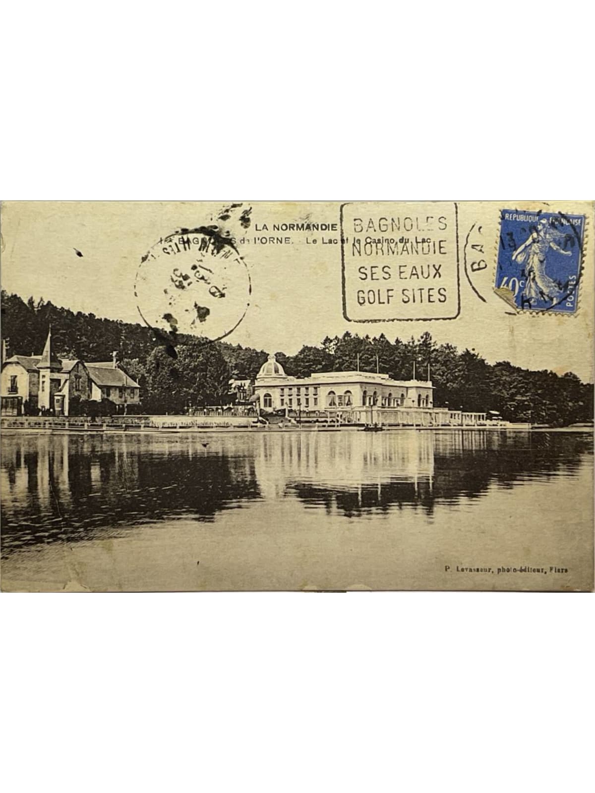 Recto de la carte postale